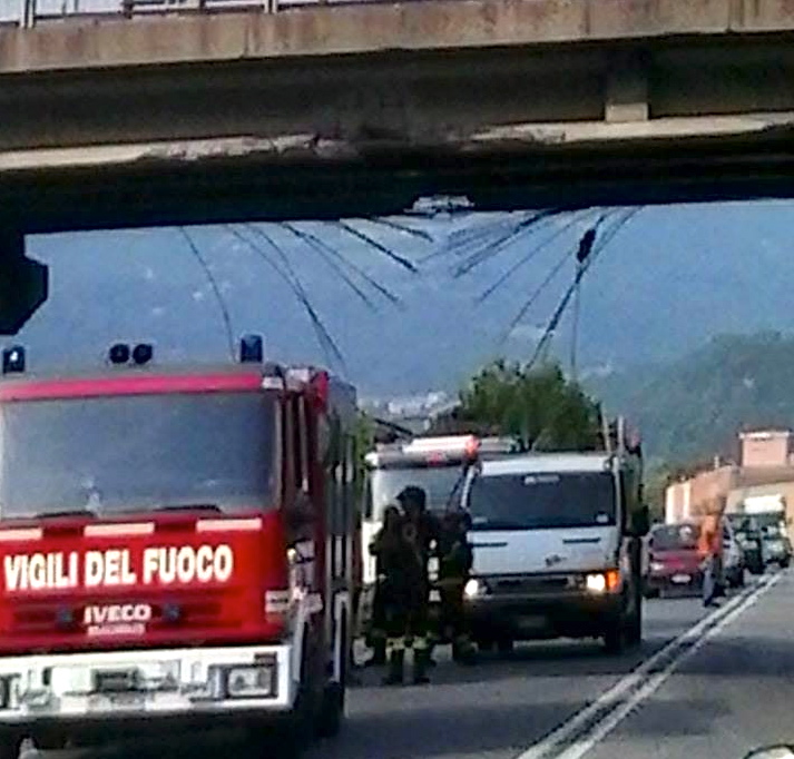 incidente ponte cene gazzaniga