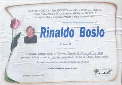 rinaldo bosio