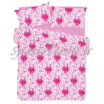 Completo Lenzuola Notte in Fiore - Rosa Love