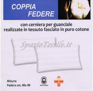 Coppia Federe Sanfor Con Zip - Fasciate